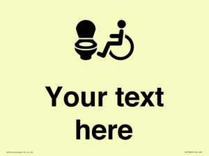 DV10928: Custom information: Accessible Toilet LtR