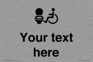 DV10928: Custom information: Accessible Toilet LtR