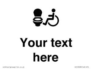DV10928: Custom information: Accessible Toilet LtR