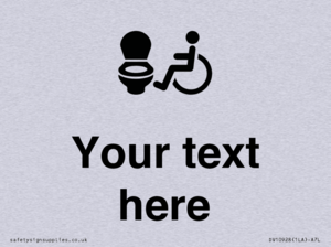 DV10928: Custom information: Accessible Toilet LtR