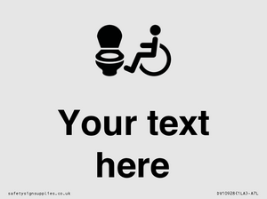 DV10928: Custom information: Accessible Toilet LtR