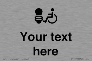 DV10928: Custom information: Accessible Toilet LtR