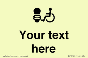 DV10928: Custom information: Accessible Toilet LtR