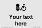 DV10928: Custom information: Accessible Toilet LtR