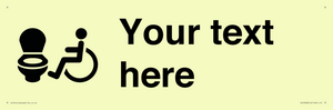 DV10928: Custom information: Accessible Toilet LtR