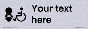 DV10928: Custom information: Accessible Toilet LtR
