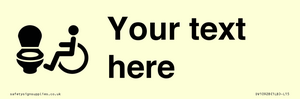 DV10928: Custom information: Accessible Toilet LtR