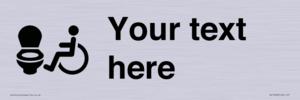 DV10928: Custom information: Accessible Toilet LtR