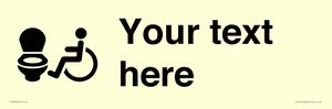 DV10928: Custom information: Accessible Toilet LtR