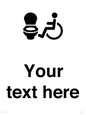 DV10928: Custom information: Accessible Toilet LtR