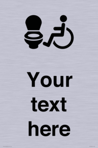 DV10928: Custom information: Accessible Toilet LtR