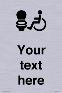 DV10928: Custom information: Accessible Toilet LtR