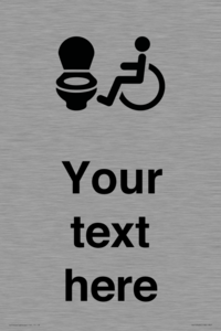 DV10928: Custom information: Accessible Toilet LtR