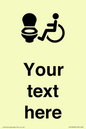 DV10928: Custom information: Accessible Toilet LtR