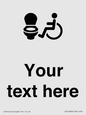 DV10928: Custom information: Accessible Toilet LtR