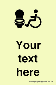 DV10928: Custom information: Accessible Toilet LtR
