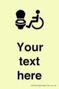 DV10928: Custom information: Accessible Toilet LtR