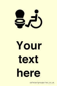 DV10928: Custom information: Accessible Toilet LtR