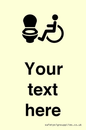 DV10928: Custom information: Accessible Toilet LtR