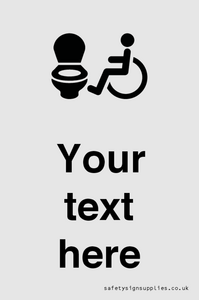 DV10928: Custom information: Accessible Toilet LtR