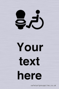 DV10928: Custom information: Accessible Toilet LtR