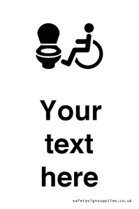 DV10928: Custom information: Accessible Toilet LtR