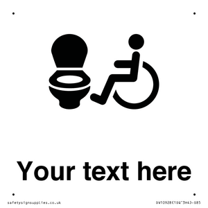 DV10928: Custom information: Accessible Toilet LtR