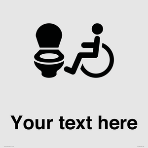 DV10928: Custom information: Accessible Toilet LtR