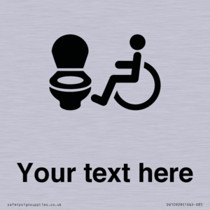 DV10928: Custom information: Accessible Toilet LtR