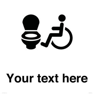 DV10928: Custom information: Accessible Toilet LtR