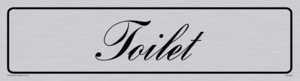 DV1093: toilet - door sign