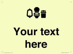 DV10930: Custom information: Toilets Urinals and WCs with Sanitary Bins