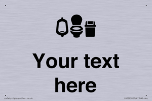 DV10930: Custom information: Toilets Urinals and WCs with Sanitary Bins