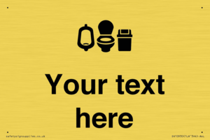 DV10930: Custom information: Toilets Urinals and WCs with Sanitary Bins