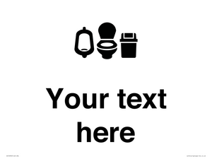 DV10930: Custom information: Toilets Urinals and WCs with Sanitary Bins