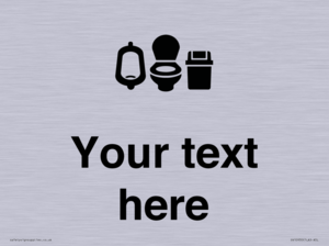 DV10930: Custom information: Toilets Urinals and WCs with Sanitary Bins