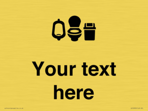 DV10930: Custom information: Toilets Urinals and WCs with Sanitary Bins