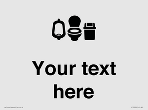 DV10930: Custom information: Toilets Urinals and WCs with Sanitary Bins