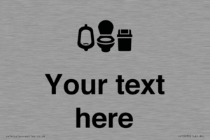 DV10930: Custom information: Toilets Urinals and WCs with Sanitary Bins