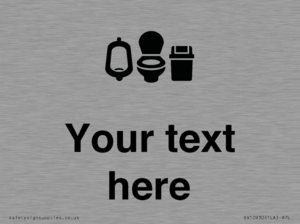 DV10930: Custom information: Toilets Urinals and WCs with Sanitary Bins