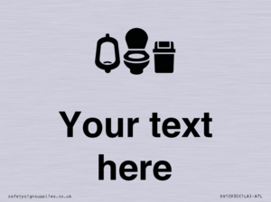 DV10930: Custom information: Toilets Urinals and WCs with Sanitary Bins