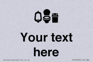 DV10930: Custom information: Toilets Urinals and WCs with Sanitary Bins