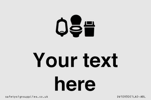 DV10930: Custom information: Toilets Urinals and WCs with Sanitary Bins