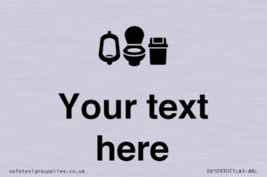 DV10930: Custom information: Toilets Urinals and WCs with Sanitary Bins