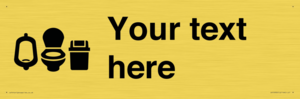DV10930: Custom information: Toilets Urinals and WCs with Sanitary Bins