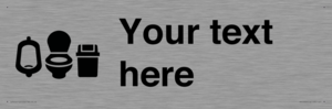DV10930: Custom information: Toilets Urinals and WCs with Sanitary Bins