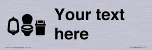 DV10930: Custom information: Toilets Urinals and WCs with Sanitary Bins