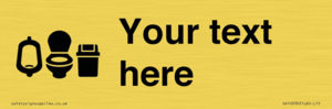 DV10930: Custom information: Toilets Urinals and WCs with Sanitary Bins