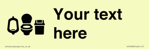 DV10930: Custom information: Toilets Urinals and WCs with Sanitary Bins