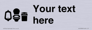 DV10930: Custom information: Toilets Urinals and WCs with Sanitary Bins